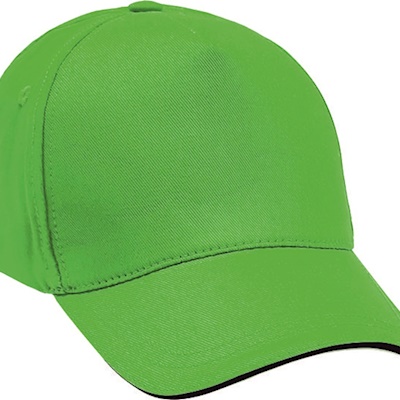 Yeşil Sandwich Siper Şapka