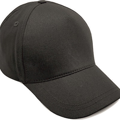 Siyah Gabardin Şapka