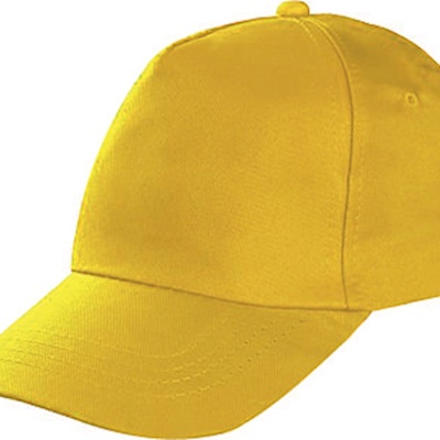 Sarı Polyester Şapka