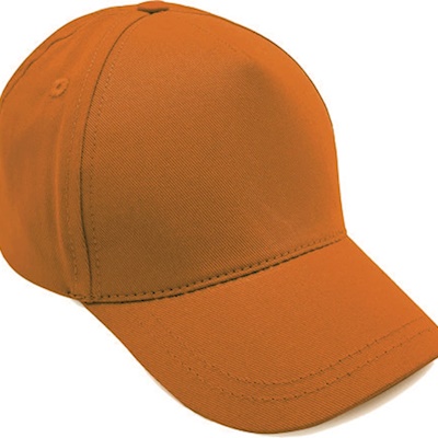 Turuncu Gabardin Şapka